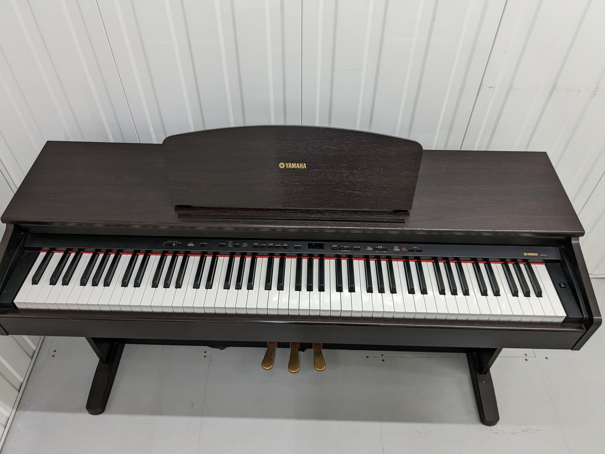 Yamaha Arius YDP-121 Digital Piano and stool in dark rosewood stock nr –  Sulinda Music