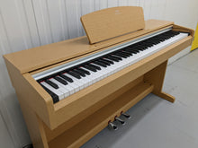 Load image into Gallery viewer, Yamaha Arius YDP-141 digital piano in light oak stock # 22365
