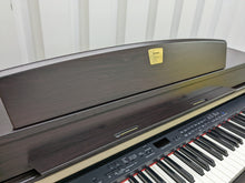Load image into Gallery viewer, Yamaha Clavinova CLP-340 Digital Piano and stool in dark rosewood stock # 22387
