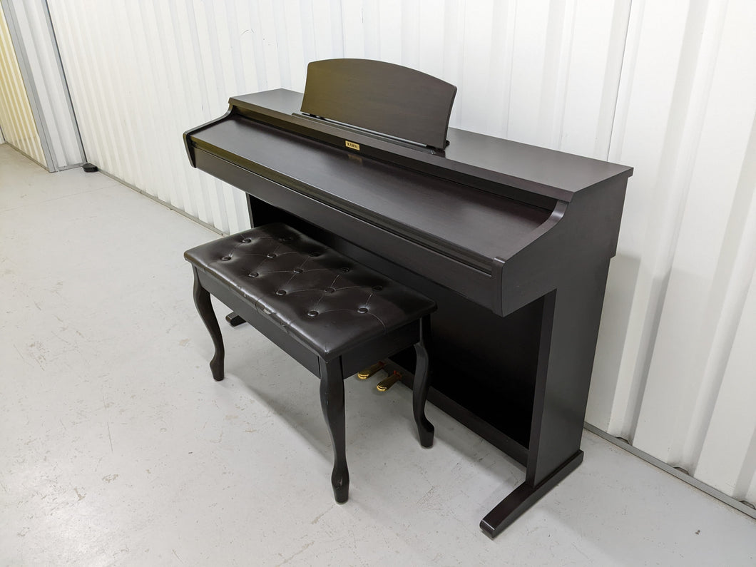 Kawai KDP80 Digital Piano in rosewood with double stool stock number 22367