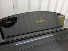 Load image into Gallery viewer, Yamaha Clavinova CVP-109PE Digital Piano in glossy polished black stock # 22400
