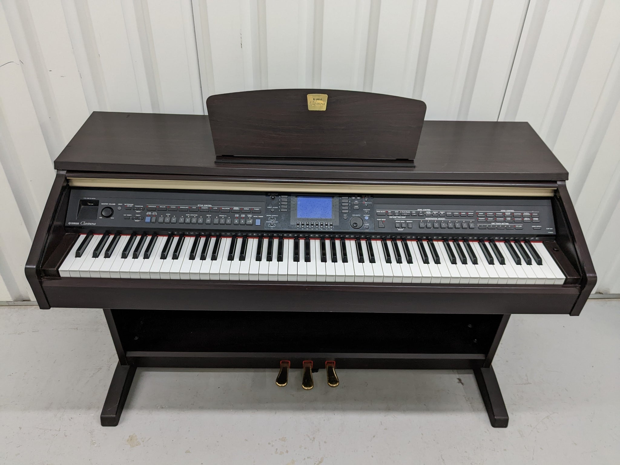 Yamaha Clavinova CVP-401 Digital Piano / arranger with stool stock nr –  Sulinda Music