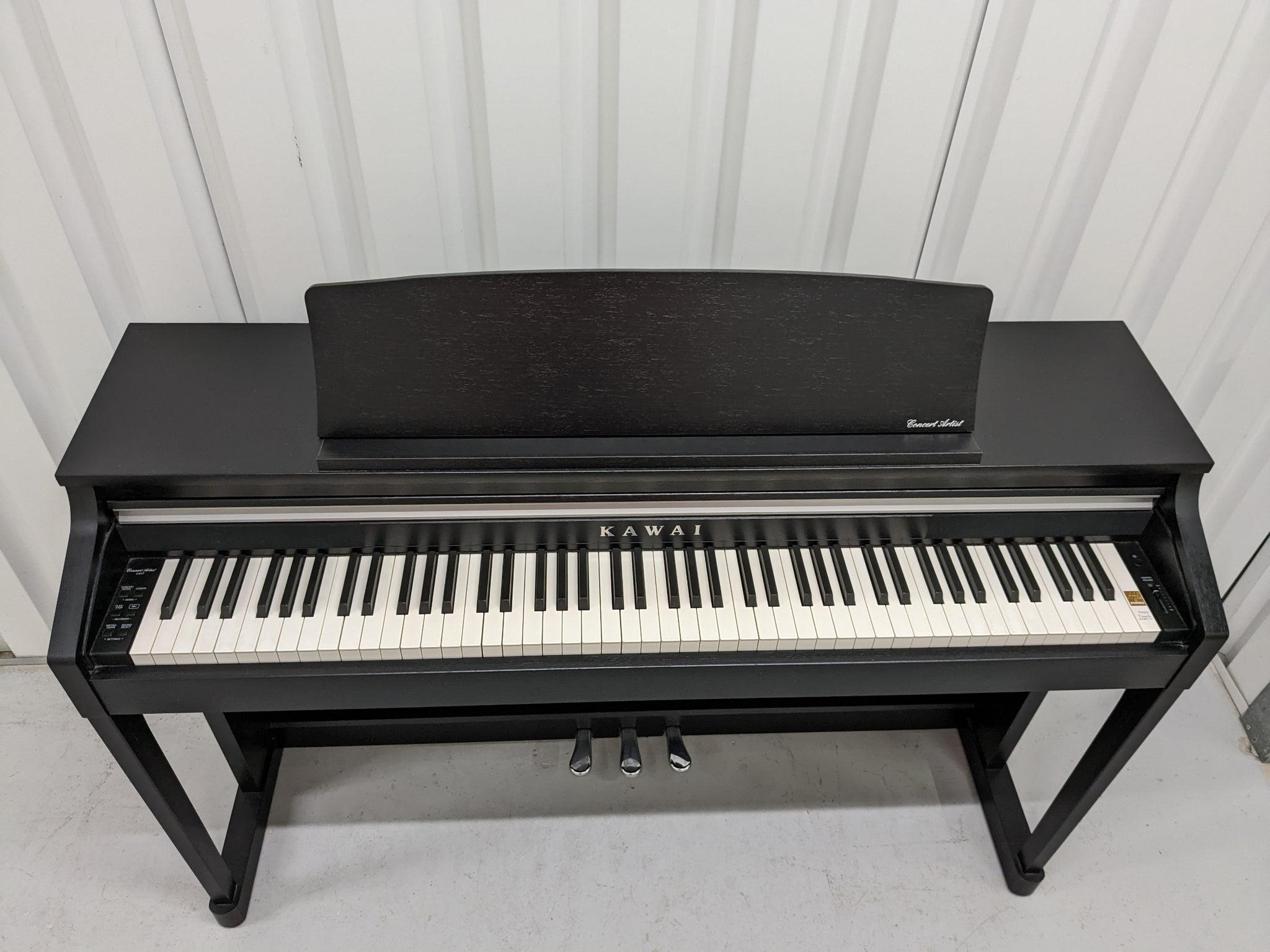 Kawai CA17 concert artist Digital Piano in satin black