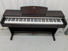 Load image into Gallery viewer, Yamaha Arius YDP-141 digital piano and stool in rosewood stock # 22413
