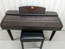 Load image into Gallery viewer, Yamaha Clavinova CVP-407 digital piano and stool in rosewood stock nr 22453
