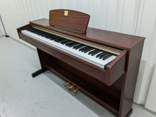 Load image into Gallery viewer, Yamaha Clavinova CLP-320 Digital Piano and stool in mahogany, stock no 22442
