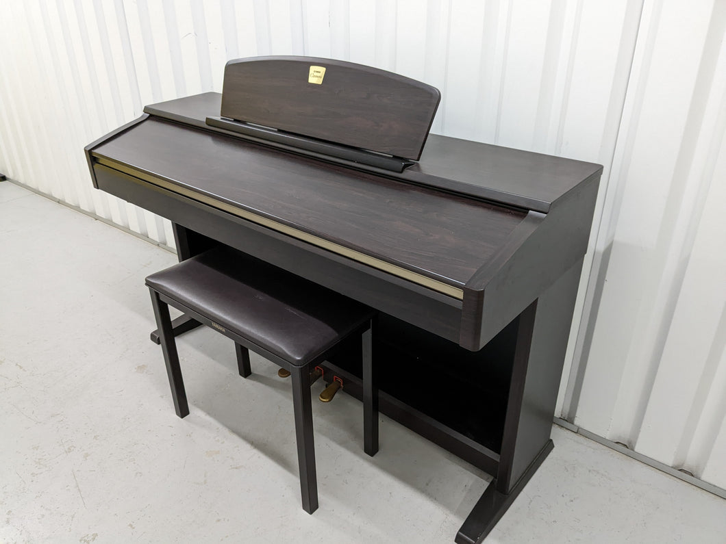 Yamaha Clavinova CLP-130 Digital Piano and stool in rosewood stock number 22450