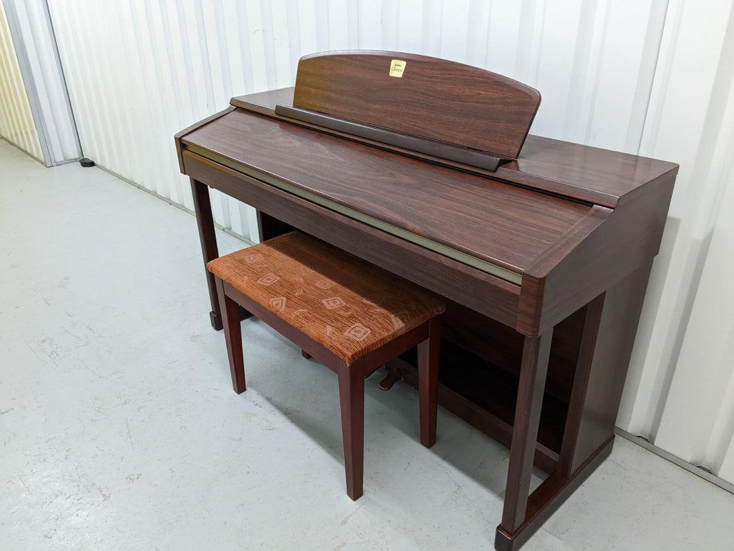 Yamaha Clavinova CLP-150 Digital Piano with stool in mahogany stock nr 22446