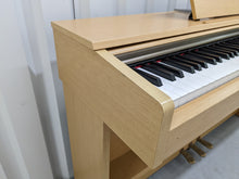 Load image into Gallery viewer, Yamaha Arius YDP-161 Digital Piano in light oak clavinova keyboard stock # 22455
