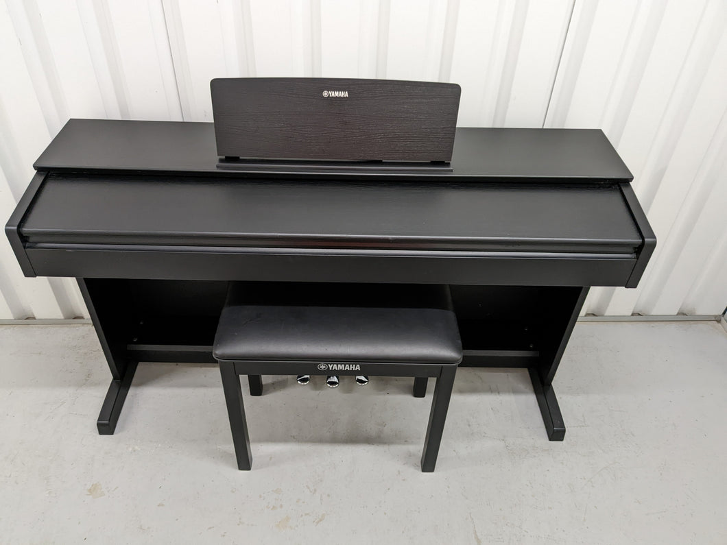 Yamaha Arius YDP-143 Digital Piano and stool in satin black stock number 22458