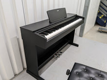 Load image into Gallery viewer, Yamaha Arius YDP-143 Digital Piano and stool in satin black stock number 22457
