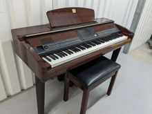 Load image into Gallery viewer, Yamaha Clavinova CVP-409 digital piano + stool polished mahogany stock nr 22461
