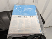 Load image into Gallery viewer, Yamaha Clavinova CLP-240PE Digital Piano polished GLOSSY BLACK  stock # 22474
