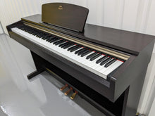 Load image into Gallery viewer, Yamaha Arius YDP-161 Digital Piano in rosewood clavinova keyboard stock # 22484
