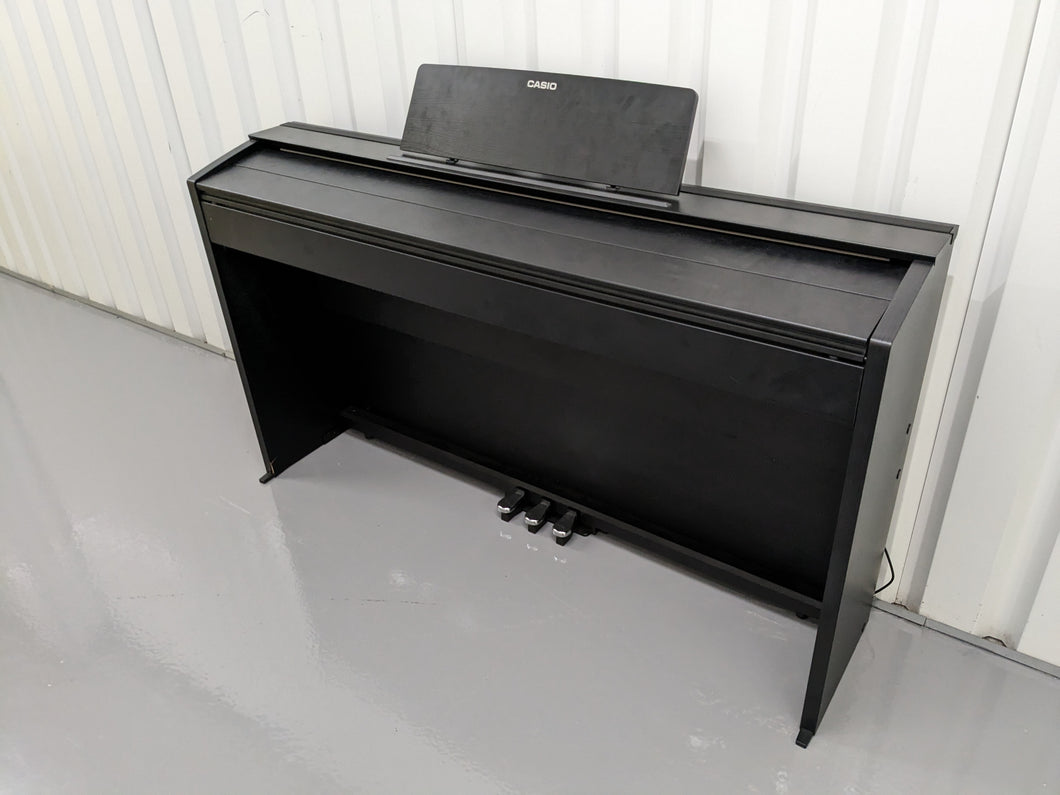 Casio Privia PX-870 Slimline compact Digital Piano in satin black stock #23005