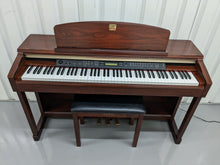 Load image into Gallery viewer, Yamaha Clavinova CLP-150 Digital Piano with stool in mahogany stock nr 23006
