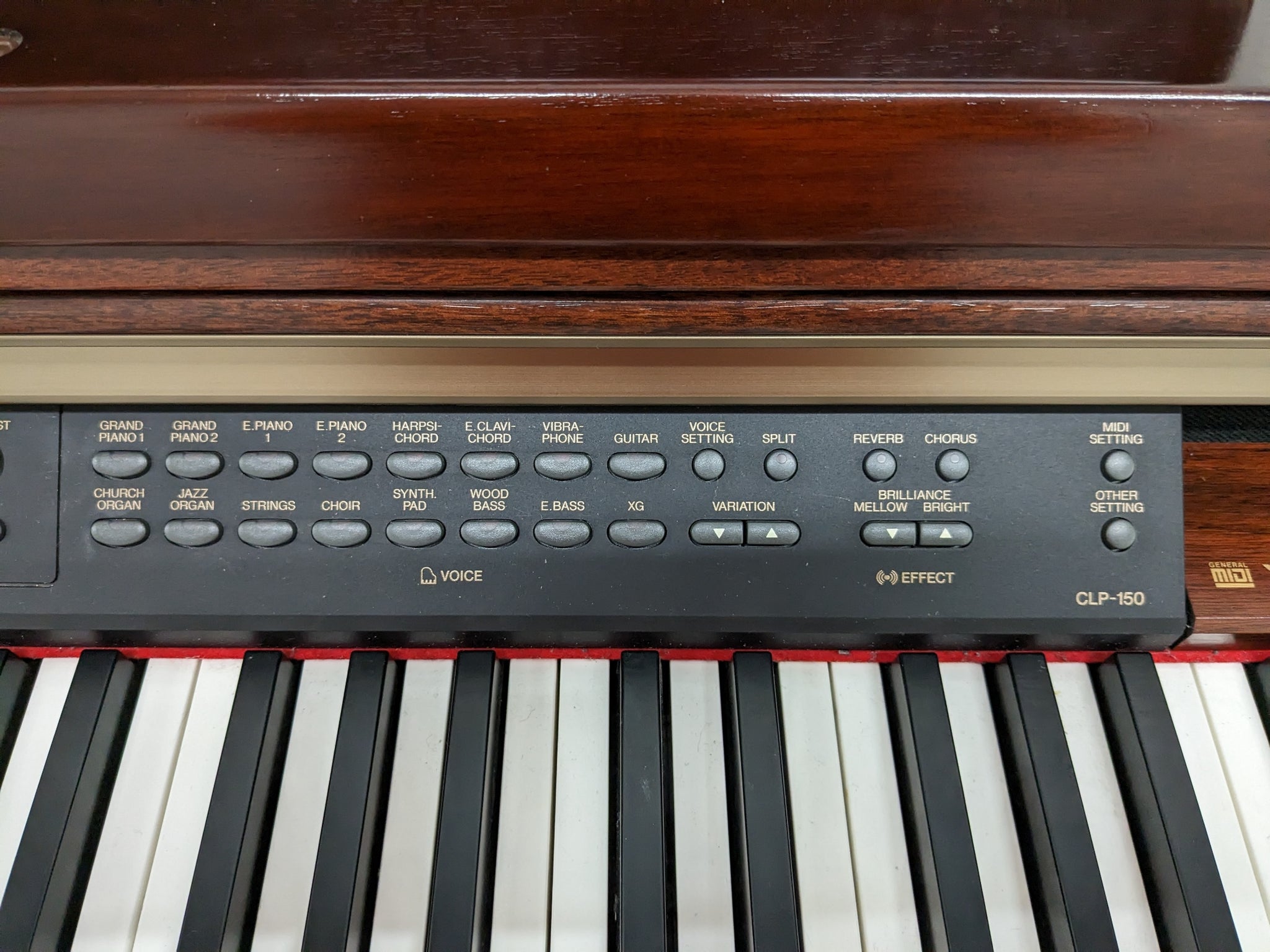 Yamaha Clavinova CLP-150電子ピアノ yamaha clavinova clp-150 | eBay