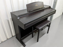 Load image into Gallery viewer, Yamaha Clavinova CLP-840 Digital Piano and stool in dark rosewood stock # 23029
