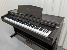Load image into Gallery viewer, Yamaha Clavinova CLP-840 Digital Piano and stool in dark rosewood stock # 23052
