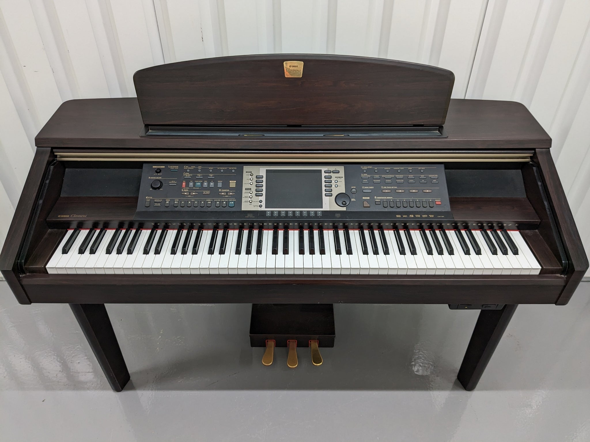 Yamaha Clavinova CVP-207 digital piano / arranger in rosewood. stock n –  Sulinda Music