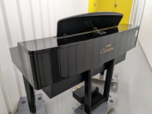 Load image into Gallery viewer, YAMAHA CLAVINOVA CVP-210PE DIGITAL PIANO + STOOL IN GLOSSY BLACK stock 23049
