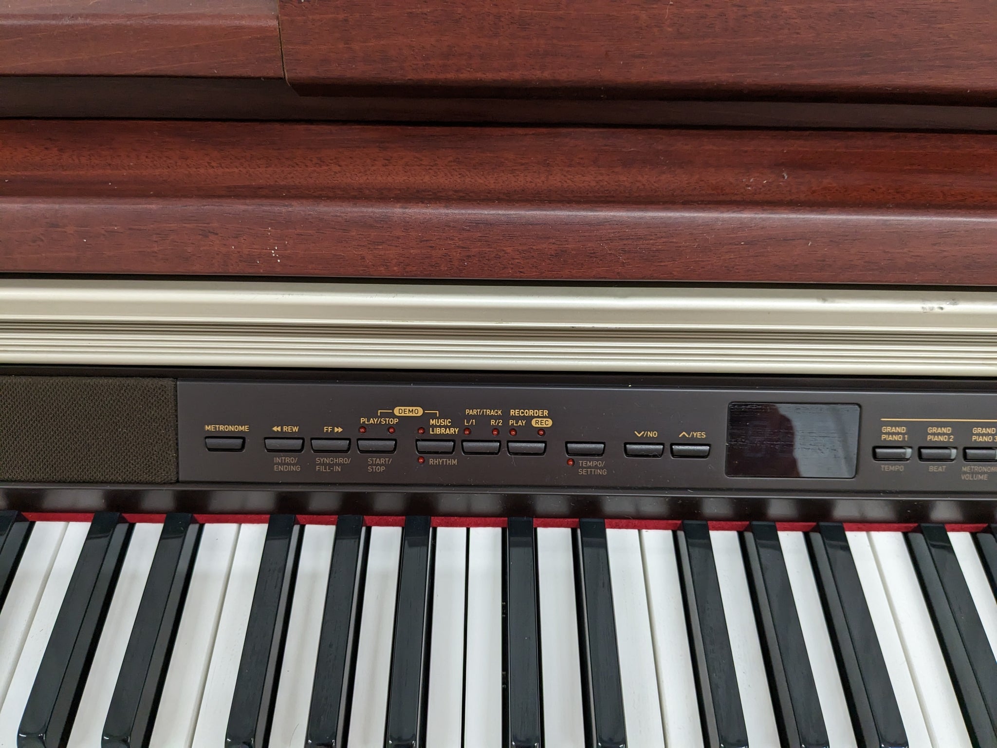 Casio Celviano AP-500 digital piano in mahogany colour stock