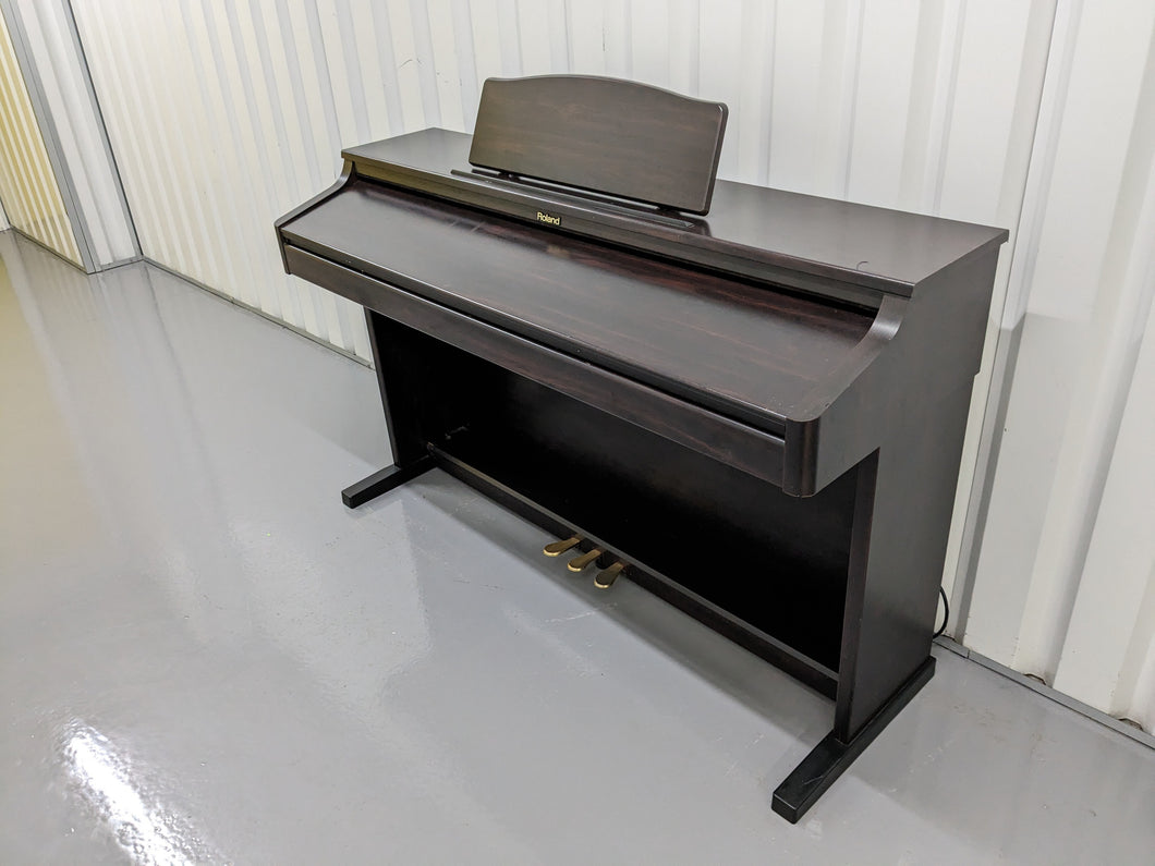 Roland HP-2E Digital Piano in dark rosewood  Stock  nr 23068