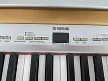Load image into Gallery viewer, Yamaha P-140 88 Key Weighted Keys Portable piano + stand + pedal stock # 23073
