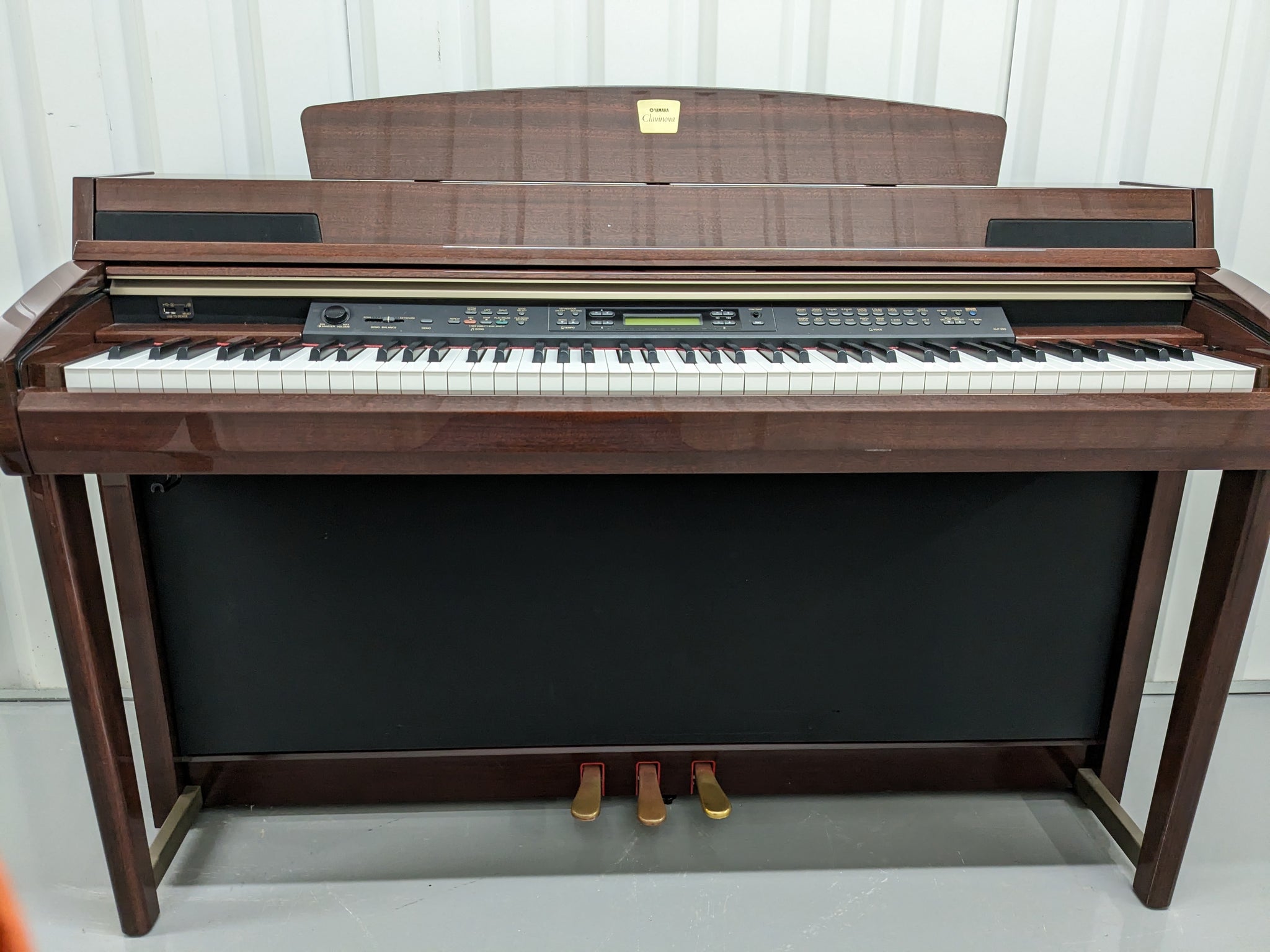 Yamaha Clavinova CLP-280 in Polished Mahogany with matching stool stoc –  Sulinda Music