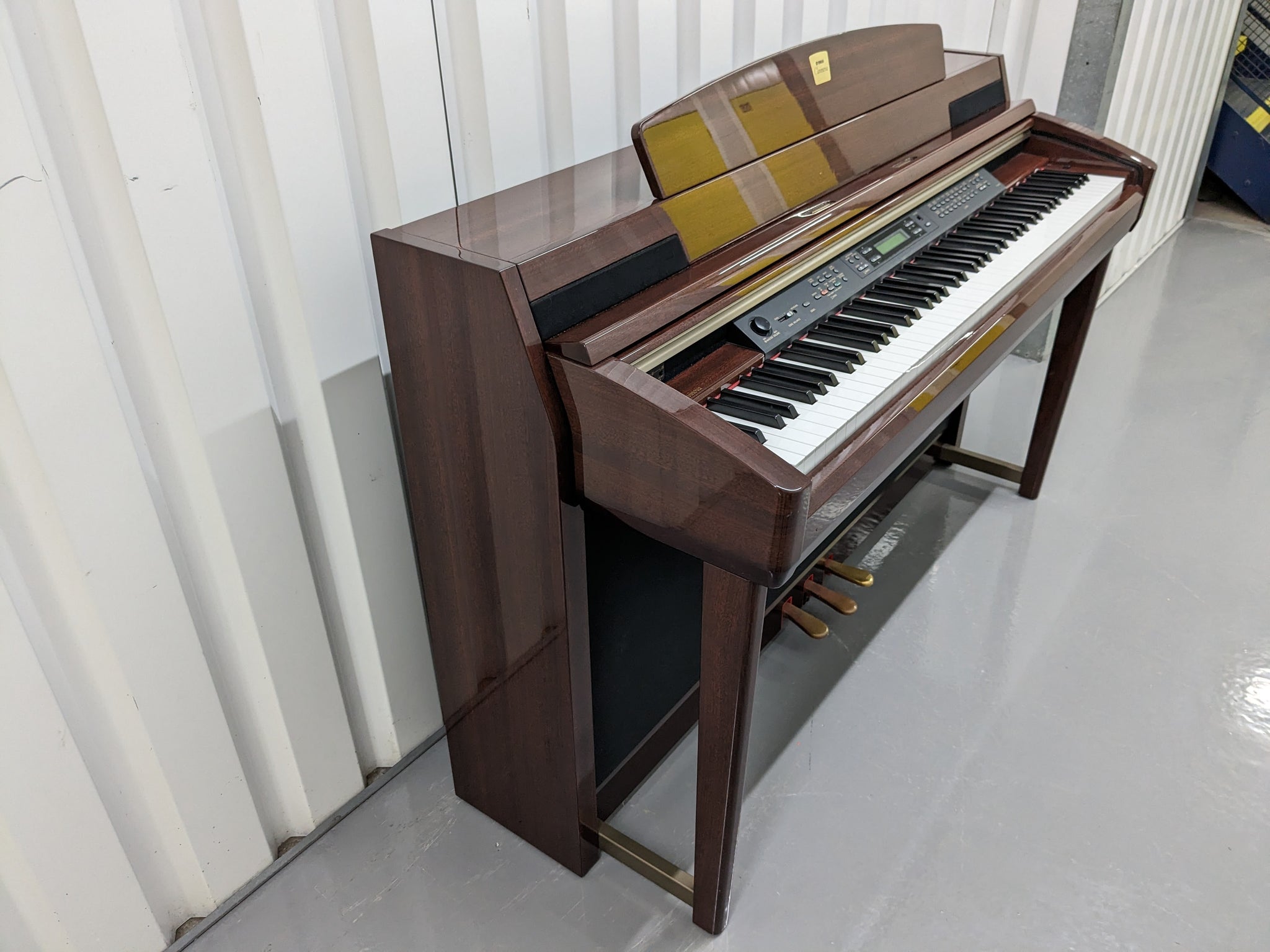 Yamaha Clavinova CLP-280 in Polished Mahogany with matching stool stoc –  Sulinda Music