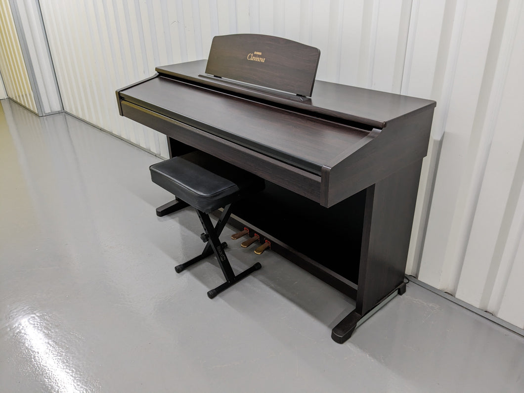 Yamaha Clavinova CVP-103 Digital Piano and stool in dark rosewood stock nr 23086