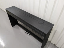 Load image into Gallery viewer, Roland DP990F digital slim line space saving piano in satin black stock # 23060
