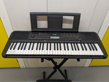 Load image into Gallery viewer, Yamaha PSR-E273 Full 61 Key Music Keyboard + stand + stool stock # 23095
