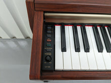 Load image into Gallery viewer, Yamaha Clavinova CLP-220 Digital Piano in mahogany finish, stock no 23099
