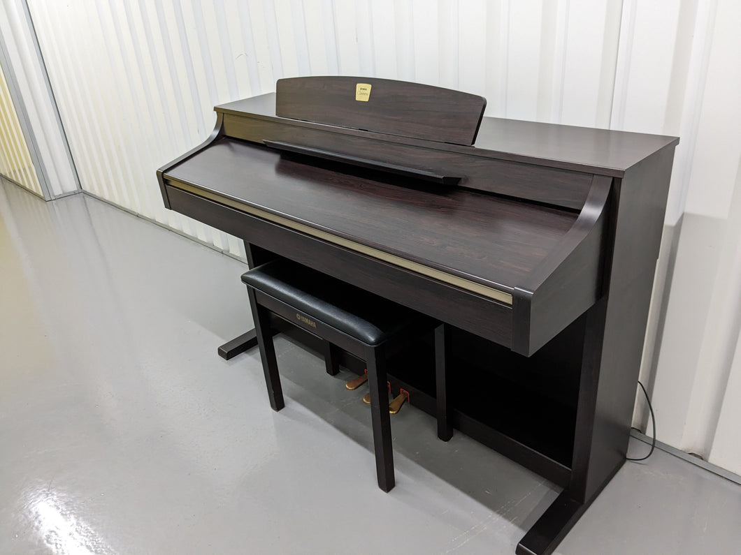 Yamaha Clavinova CLP-330 Digital Piano and stool in dark rosewood stock nr 23098
