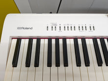 Load image into Gallery viewer, Roland FP30 88 Key Weighted Keys Portable white piano with stand and pedal stock # 23101
