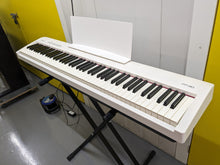 Load image into Gallery viewer, Roland FP30 88 Key Weighted Keys Portable white piano with stand and pedal stock # 23101
