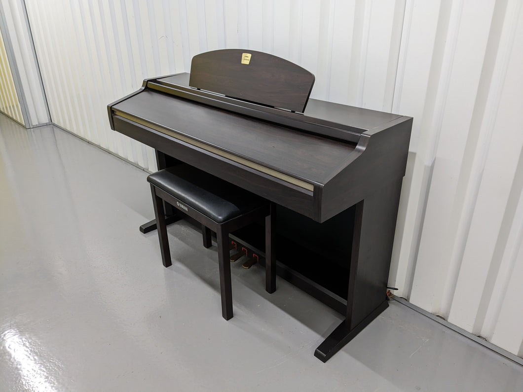Yamaha Clavinova CLP-930 Digital Piano and stool in dark rosewood stock # 23114