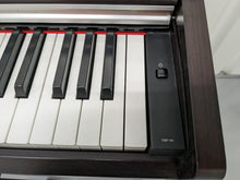 Load image into Gallery viewer, Yamaha Arius YDP-141 digital piano and stool in dark rosewood stock # 23111
