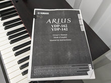 Load image into Gallery viewer, Yamaha Arius YDP-162 Digital Piano in rosewood, clavinova keyboard stock # 23127
