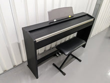 Load image into Gallery viewer, Casio Privia PX-730 Slimline compact Digital Piano in satin black stock #23133
