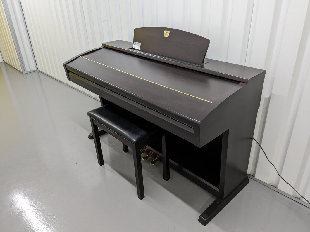YAMAHA CLAVINOVA CVP-503 DIGITAL PIANO + STOOL IN DARK ROSEWOOD stock 23118