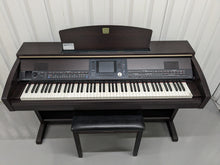 Load image into Gallery viewer, YAMAHA CLAVINOVA CVP-503 DIGITAL PIANO + STOOL IN DARK ROSEWOOD stock 23118
