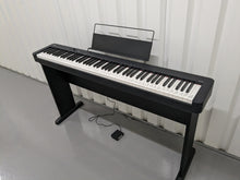 Load image into Gallery viewer, Casio CDP-S100 digital piano keyboard and stand in black stock number 23129
