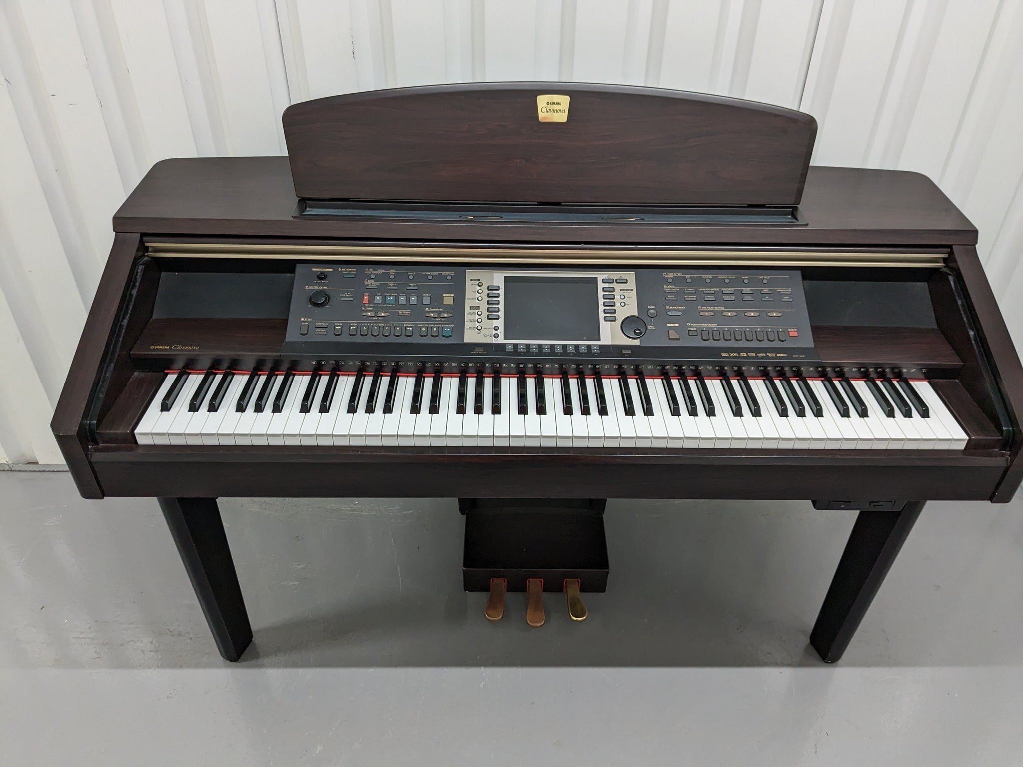 Yamaha Clavinova CVP-208 digital piano / arranger and matching