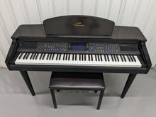 Load image into Gallery viewer, Yamaha Clavinova CVP-107 digital piano arranger glossy dark rosewood stock 23143
