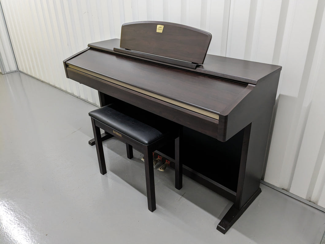 Yamaha Clavinova CLP-130 Digital Piano and stool in rosewood stock number 23155