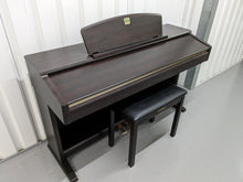 Load image into Gallery viewer, Yamaha Clavinova CLP-130 Digital Piano and stool in rosewood stock number 23155
