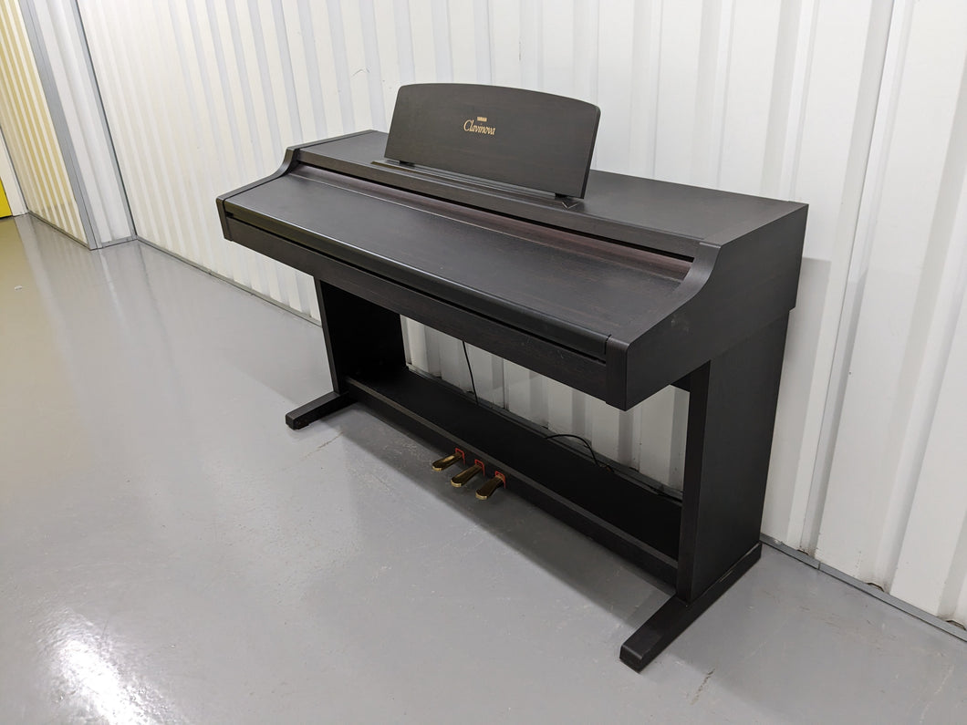 Yamaha Clavinova CLP-411 Digital Piano Full Size 88 keys 3 pedals stock # 23154