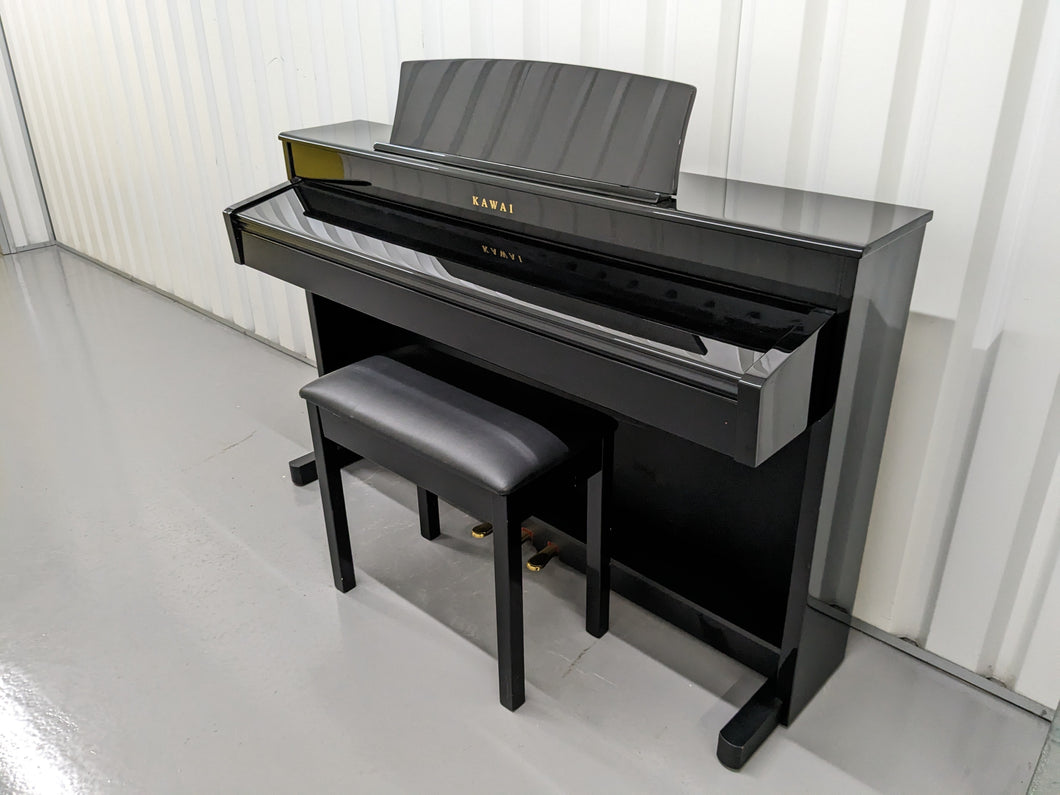 Kawai CS4 classic series Digital piano glossy black polished ebony stock #23153